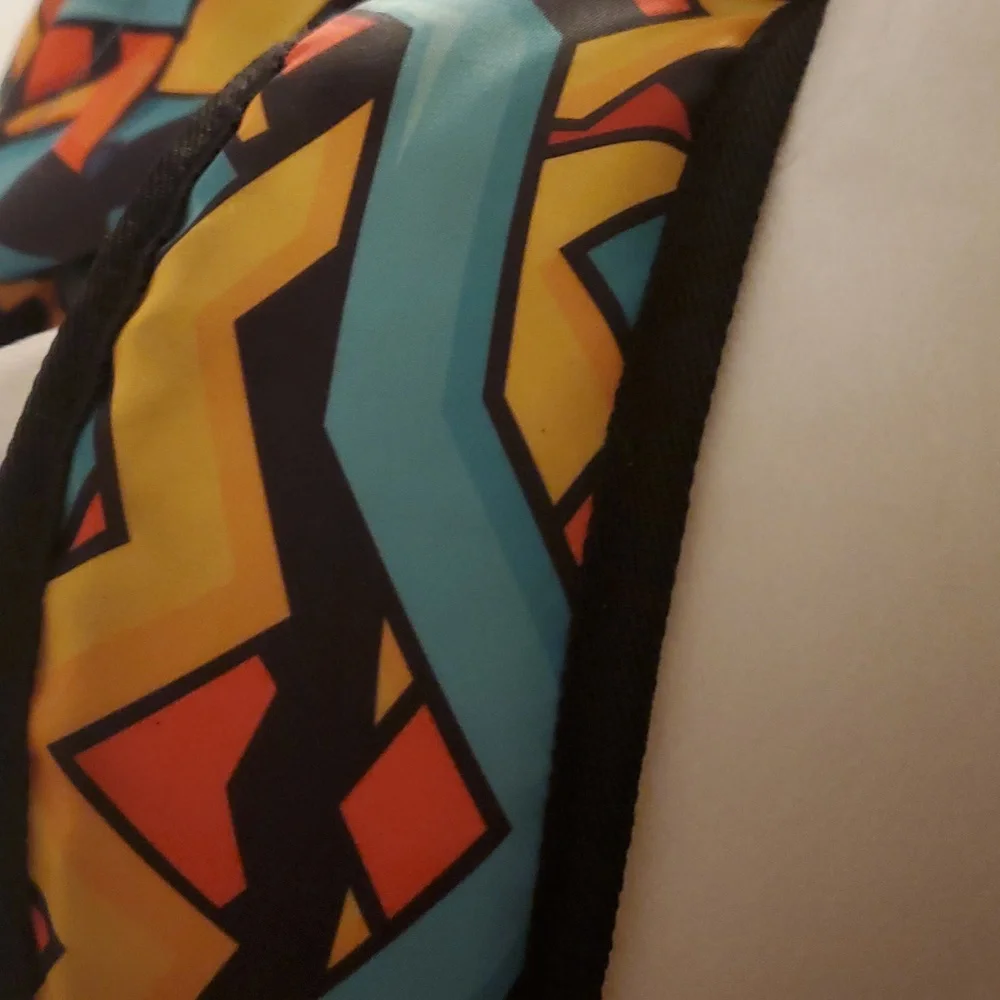 Colorful Graphic Backpack - Picture 9 of 14